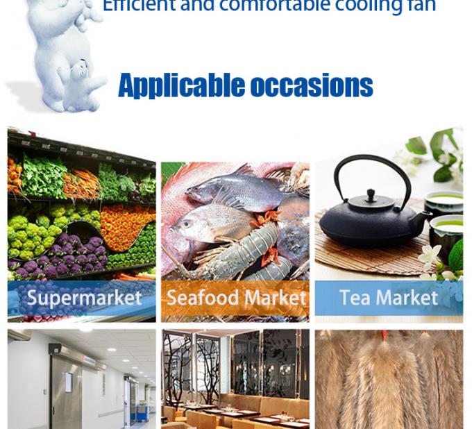 SPAE053D CE-Zertifizierung Industrieller Drei-Ventilator-Dampfkühler für Kühlraum 5