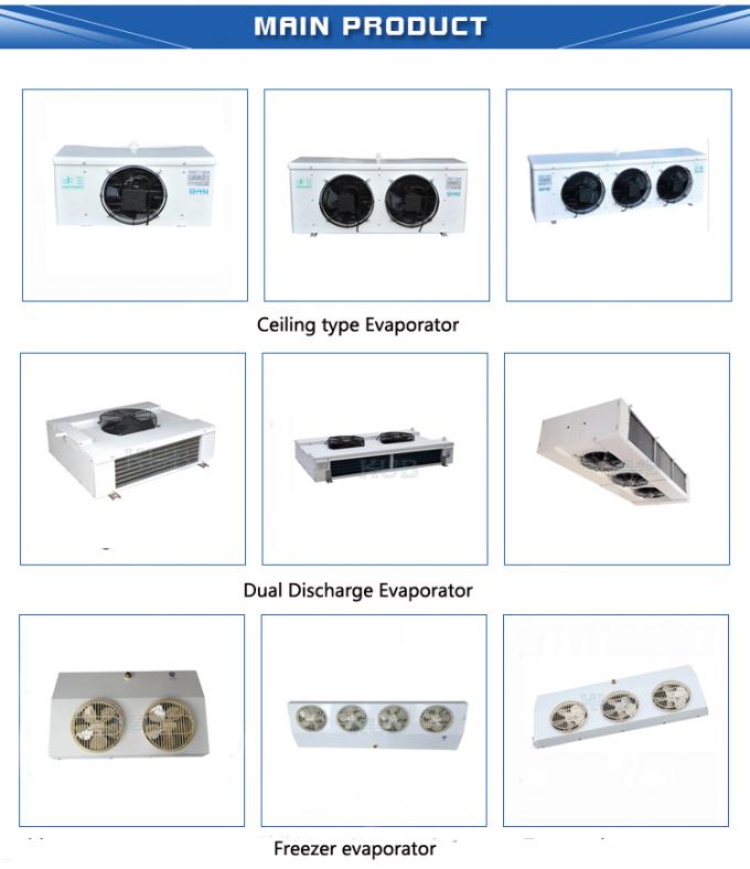 SPAE053D CE-Zertifizierung Industrieller Drei-Ventilator-Dampfkühler für Kühlraum 8