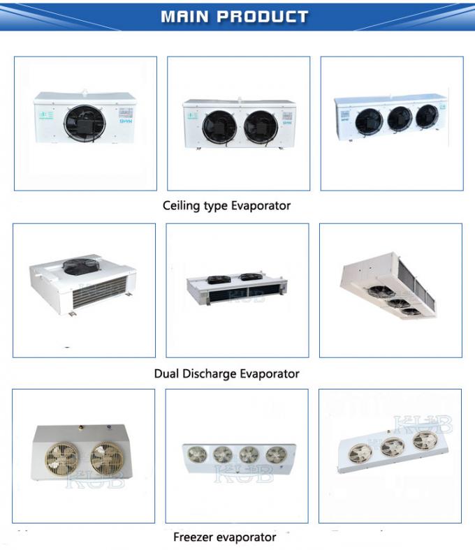 Kondensationseinheit für Kühlraumlager CAJ2446ZBR R404A 1HP-Kompressor kleine Tecumseh-Kondensationseinheit 4