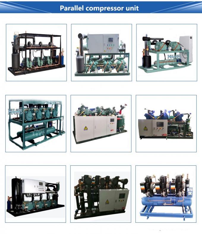 6GE-34Y 30HP Kompressor Niedertemperatur Kondensationseinheit 30hp Kaskade Kondensationseinheit Wasserkühler Kondensationseinheit 1