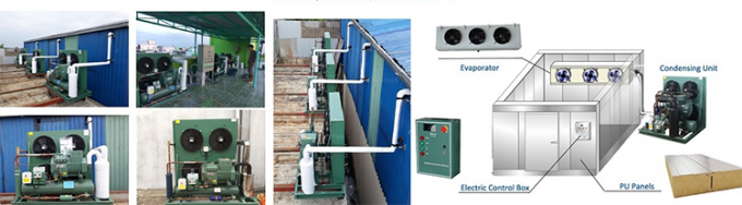 DD-7.0/40 DD40 Kaltraum Kondensationseinheit 5HP Verdampfer Spulenheizer Auftaubedampfer Ventilator Kaltraum Verdampfer Preis 8