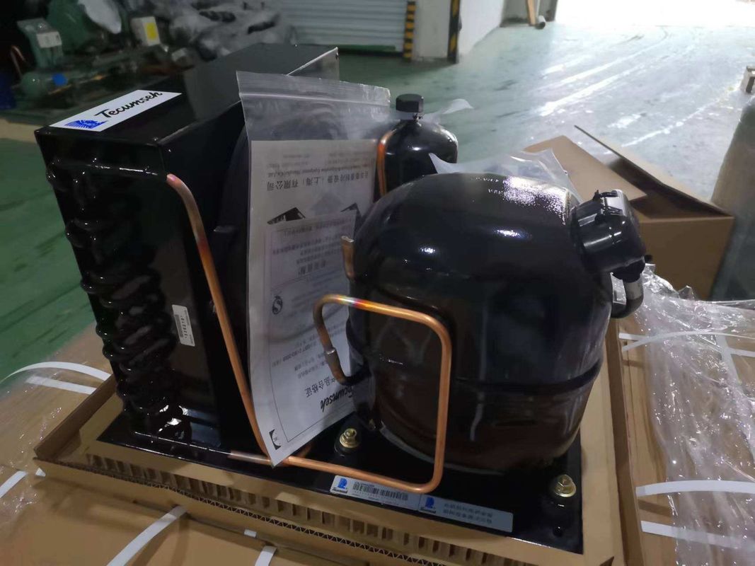 CAJ2446ZBR Tecumseh-Kompressor 1 PS Kondensationseinheit 220V AC Kondensationseinheit R404A Gefriereinheiten