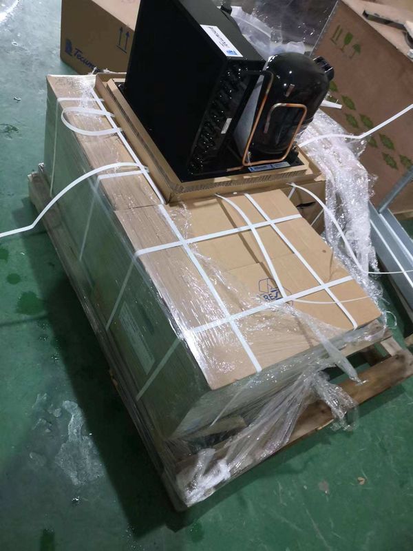 CAJ2446ZBR Tecumseh-Kompressor 1 PS Kondensationseinheit 220V AC Kondensationseinheit R404A Gefriereinheiten