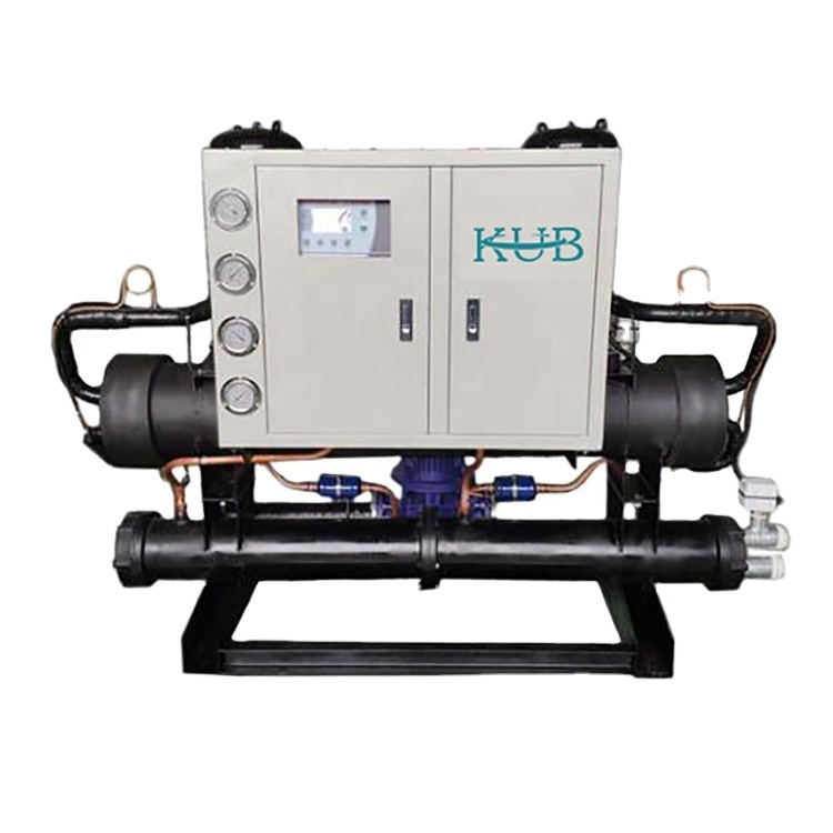 Kub OEM Industrieller Wasserkühler mit 3 PS bis 50 PS Semi-Hermetischem Kompressor und 380V 50Hz Stromversorgung mit 1 Jahr Garantie