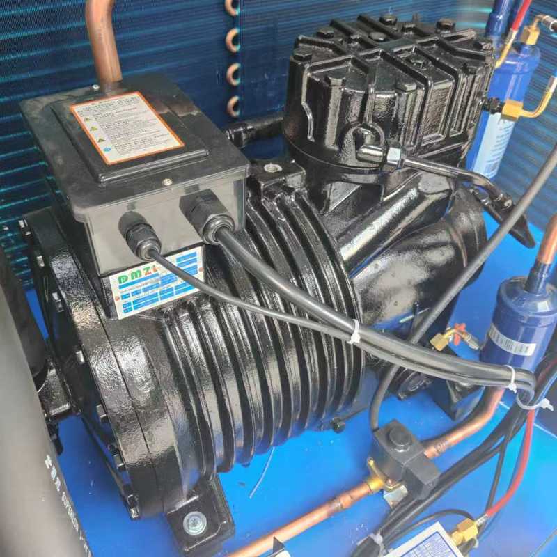 BFS51 Zuverlässiger Kaltraum Halbhermetischer Kompressor Kondensationseinheit Kaltlager Kühlvorrichtung Einfach zu bedienen