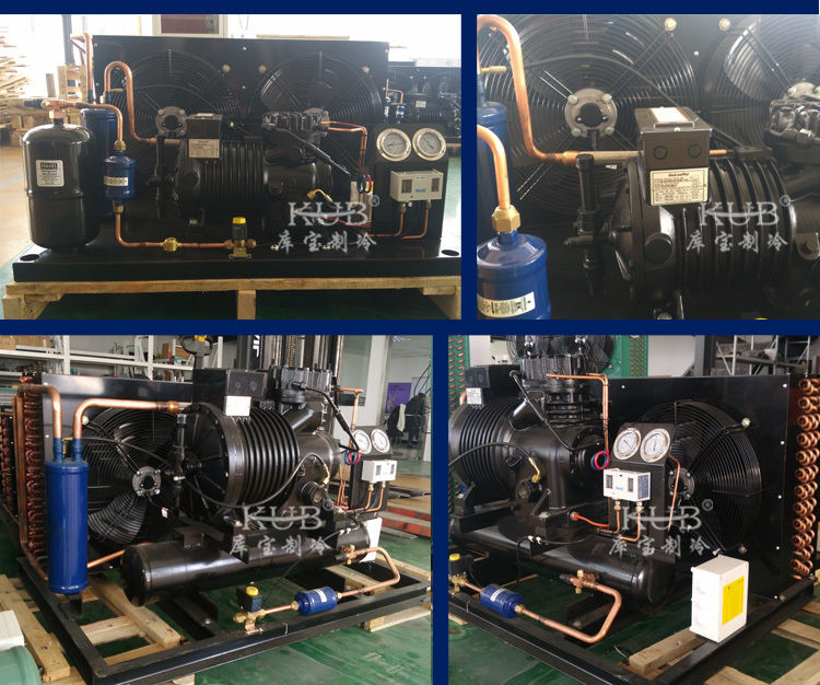 BFS51 Zuverlässiger Kaltraum Halbhermetischer Kompressor Kondensationseinheit Kaltlager Kühlvorrichtung Einfach zu bedienen