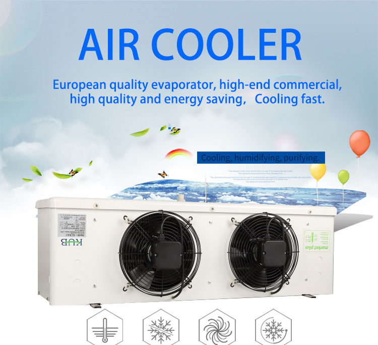 Best Qualität Rotary Air Cooler Verdampfer für Restaurant Kühlrohr Verdampfer Kernmotor Komponente mit Kompressor