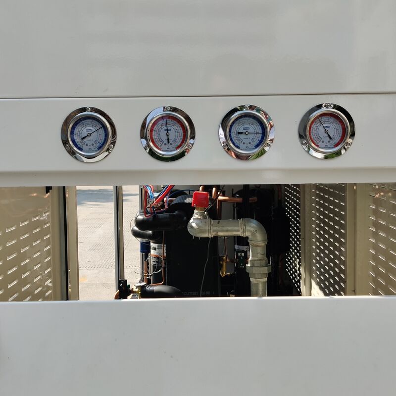 40PS luftgekühlter Kaltwassersatz mit Copeland-Kompressor und R404A-Kältemittel für industrielle Kälteanwendungen