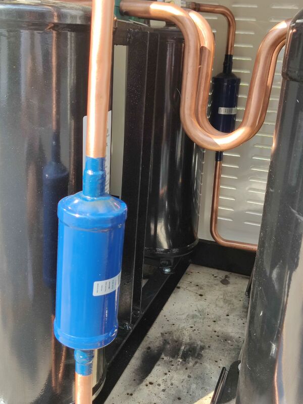 40PS luftgekühlter Kaltwassersatz mit Copeland-Kompressor und R404A-Kältemittel für industrielle Kälteanwendungen