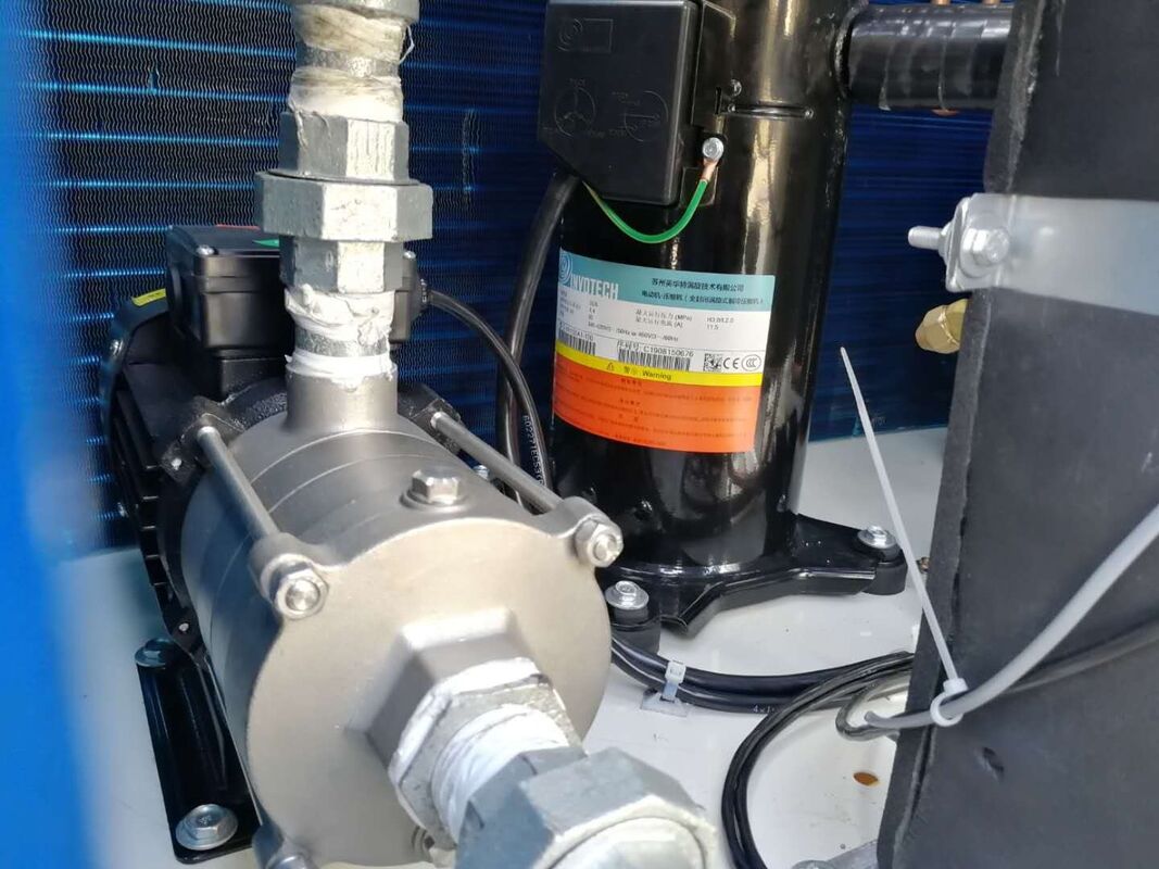 5PS Industrielle Kältemaschine mit hermetischem Kompressor und 380V/3Ph/50Hz luftgekühlter Kältemaschine