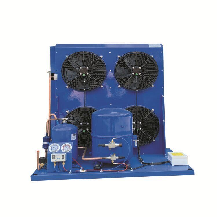 Industrie-Kühler mit 12 PS Kompressor R22/R404A Kältemittel und 1-Jahres-Garantie Luftgekühlte Kondensationseinheit