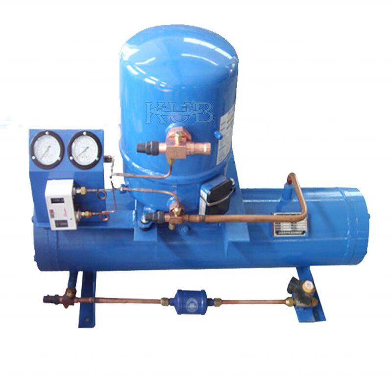MT64/WN05M Kolbenkompressor MT64 5 PS Kompressor Wasserkühlung Kondensation Einheit Kaltlager Kühlgerät Einfach zu bedienen