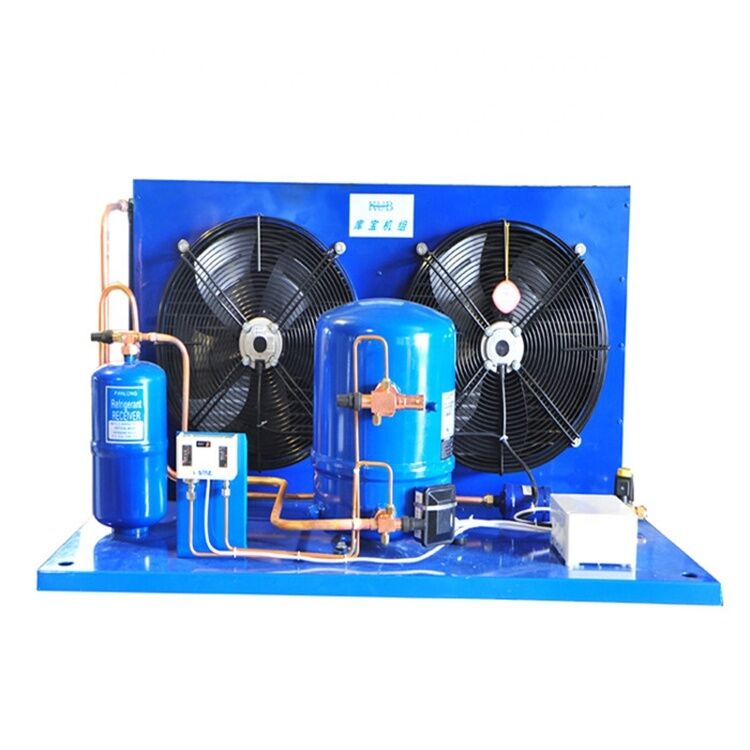 MT64/WN05M Kolbenkompressor MT64 5 PS Kompressor Wasserkühlung Kondensation Einheit Kaltlager Kühlgerät Einfach zu bedienen