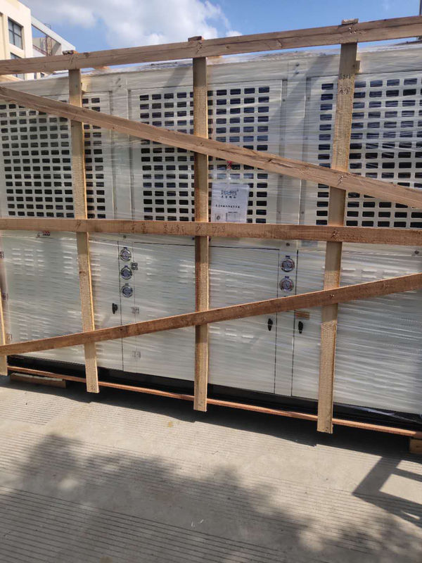 halb hermetische Kaskaden-kühlte Kühl-einheitsluft des Kompressor-25hp kondensierende Einheit für Kühlraum ab