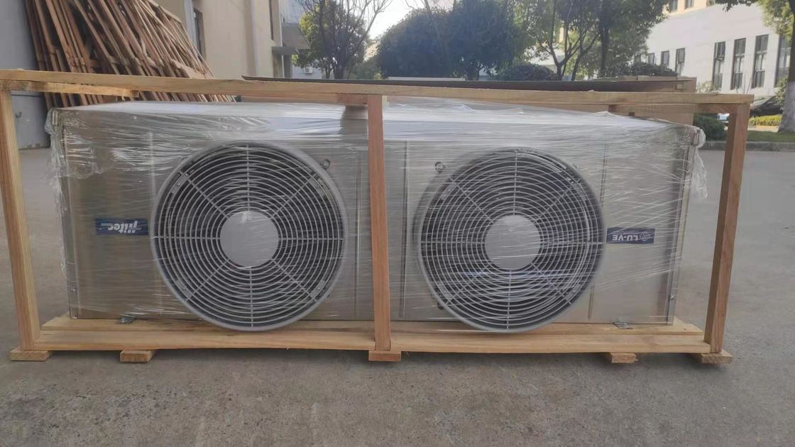 Luft abgekühlter Verdampfer S2HC38E65 220V Verdampfer der niedrigen Temperatur Edelstahls für Kühlraum Kühlraum