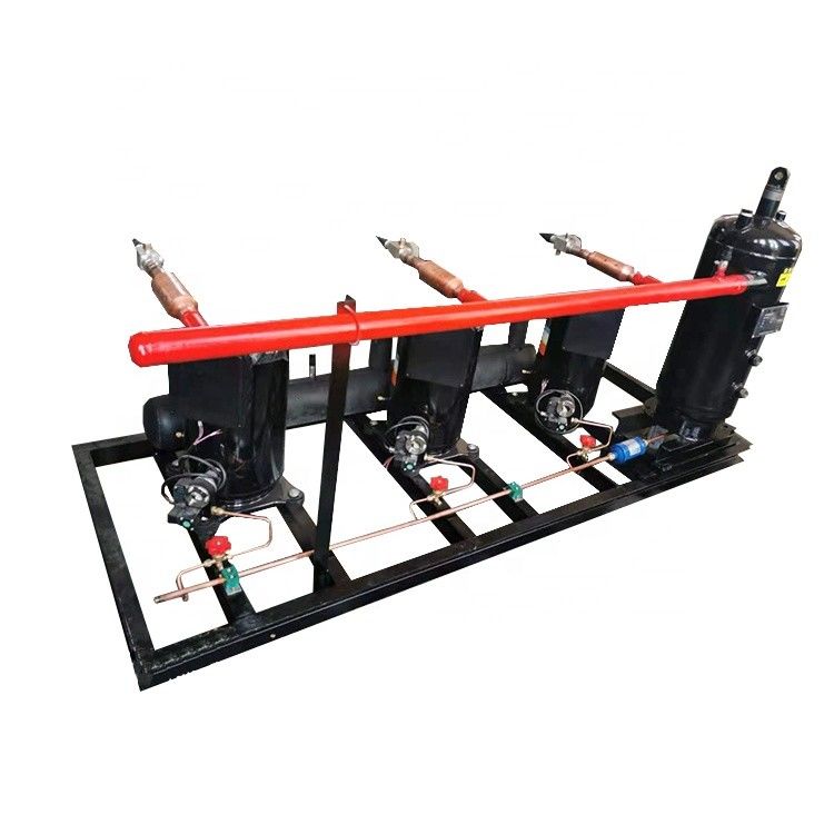 Luft kühlte R404a-Abkühlungs-kondensierende Einheit für Lebensmittelladen-Ähnlichkeitskühlgeräte ab