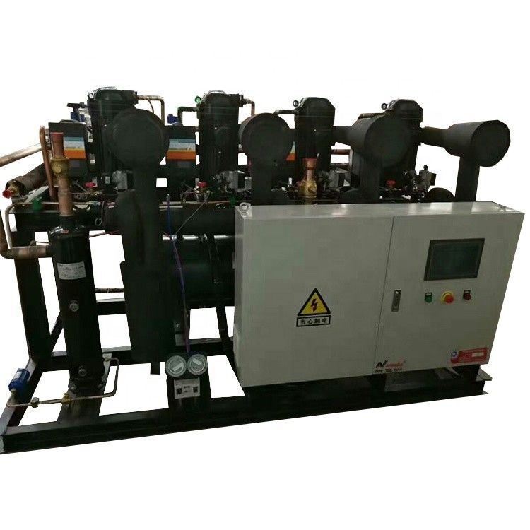 Luft kühlte R404a-Abkühlungs-kondensierende Einheit für Lebensmittelladen-Ähnlichkeitskühlgeräte ab