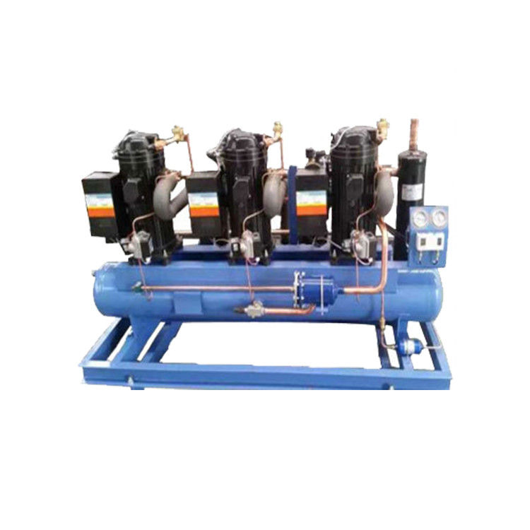 Luft kühlte R404a-Abkühlungs-kondensierende Einheit für Lebensmittelladen-Ähnlichkeitskühlgeräte ab