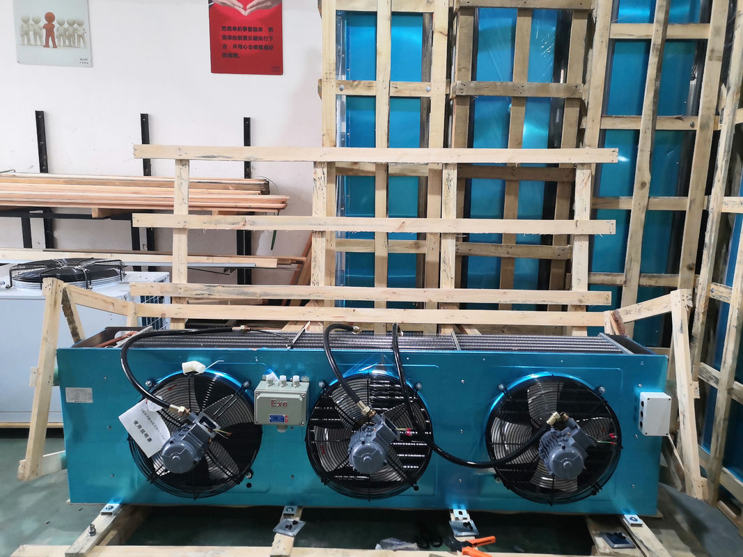 Chemischer explosionssicherer D-artiger Kühlraumdreiphasigluftkühler des Verdampfers R404a