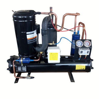 380V 3PH 50HZ wassergekühlte Kondensationseinheit mit 1-Jahresgarantie und 2Hp 3Hp 4Hp Copeland-Kompressor